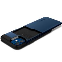 Spigen Slim Armor CS Case für das iPhone 12 Mini - Dunkelblau