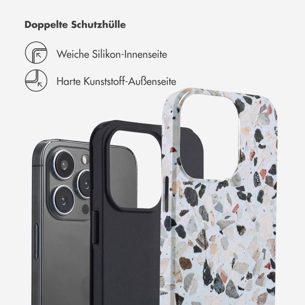 Selencia Vivid Back Cover Apple iPhone 13 Pro - Chic Terazzo