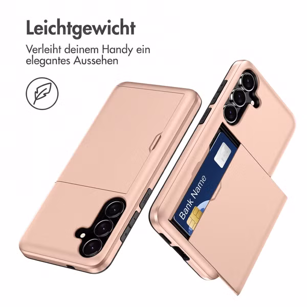 imoshion Backcover mit Kartenfach Samsung Galaxy S26 FE - Rose Gold