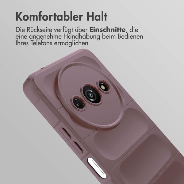 imoshion EasyGrip Back Cover für das Xiaomi Redmi A3 - Aubergine