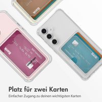 imoshion Soft Case Back Cover mit Kartenhalter Samsung Galaxy S24 FE - Transparent