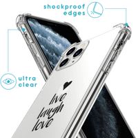 imoshion Design Hülle mit Band für das iPhone 11 Pro - Live Laugh Love