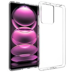 Accezz TPU Clear Cover für das Xiaomi Redmi Note 12 Pro - Transparent