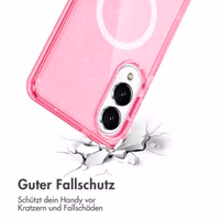 imoshion Sparkle Back Cover mit MagSafe Samsung Galaxy S25 Edge - Rosa