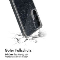 imoshion Glitzer Back Cover für das Samsung Galaxy A35 - Silber