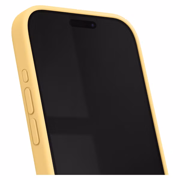iDeal of Sweden Silikonhülle mit MagSafe Apple iPhone 15 Pro - Soft Lemon