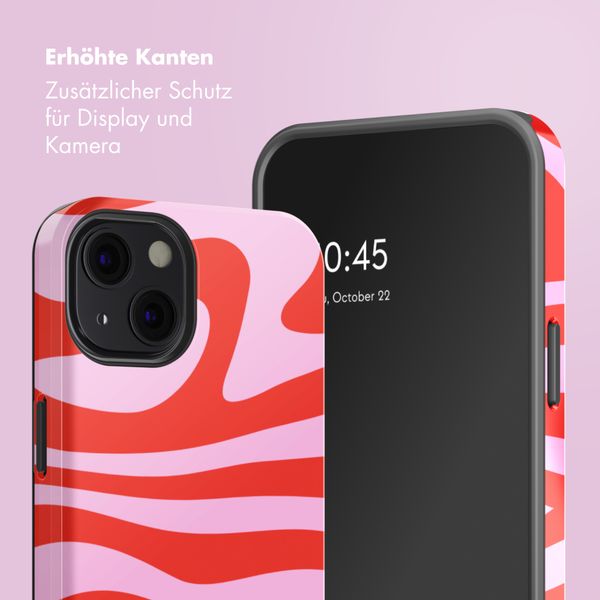 Selencia Vivid Rückabdeckung mit MagSafe Apple iPhone 13 - Dream Swirl Pink