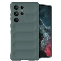 imoshion EasyGrip Backcover Samsung Galaxy S23 Ultra - Dunkelgrün