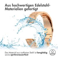 imoshion Edelstahlarmband für Fitbit Charge 5 - Rosé gold