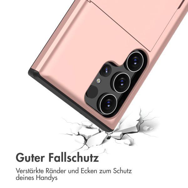 imoshion Backcover mit Kartenfach Samsung Galaxy S24 Ultra - Rosé gold