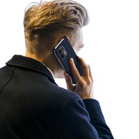 Dux Ducis Slim TPU Klapphülle für das Oppo Reno 13 Pro - Dunkelblau