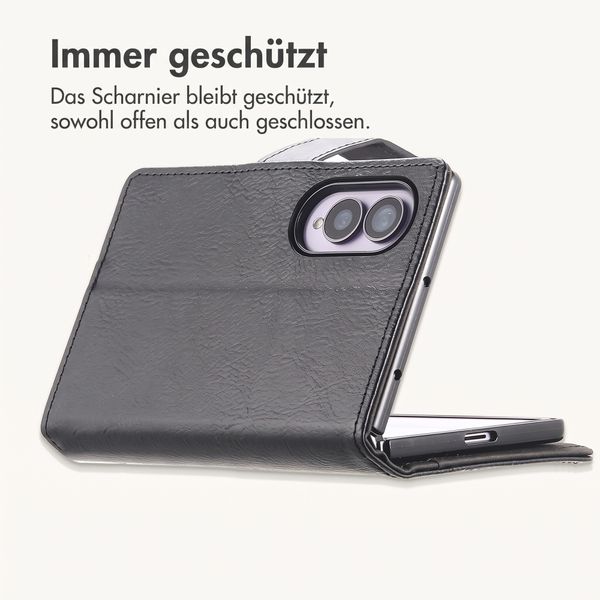 imoshion Luxuriöse Klapphülle Samsung Galaxy Z Fold 8 - Schwarz