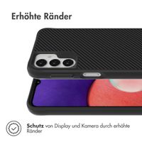 imoshion Rugged Hybrid Carbon Case für das Samsung Galaxy A14 (5G/4G) - Schwarz