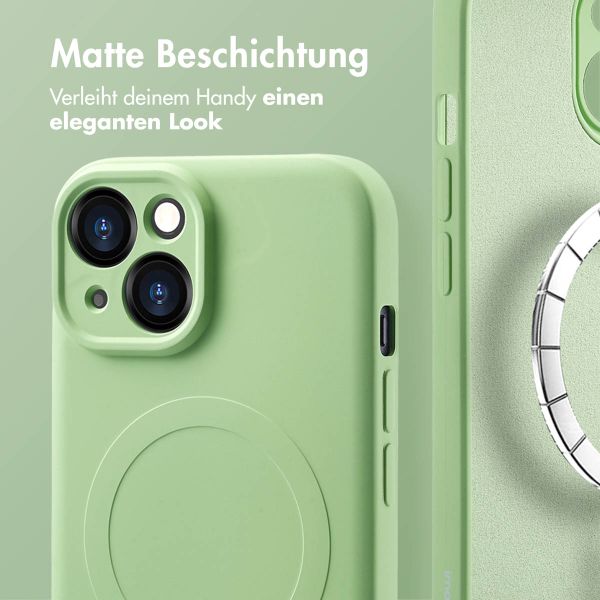 imoshion Color Back Cover mit MagSafe für das iPhone 15 - Grün