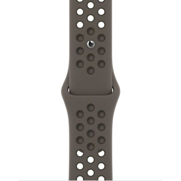 Apple Nike Sport Band für Apple Watch Series 1 bis 9 / SE (38/40/41 mm) | Series 10 (42 mm) - Olive Gray/Cargo Khaki