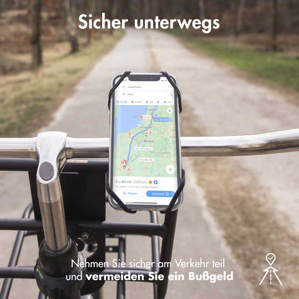 imoshion Handyhalterung für das Fahrrad – universell – schwarz