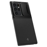 Spigen Optik Armor Kameraschieber für das Samsung Galaxy S22 Ultra - Schwarz