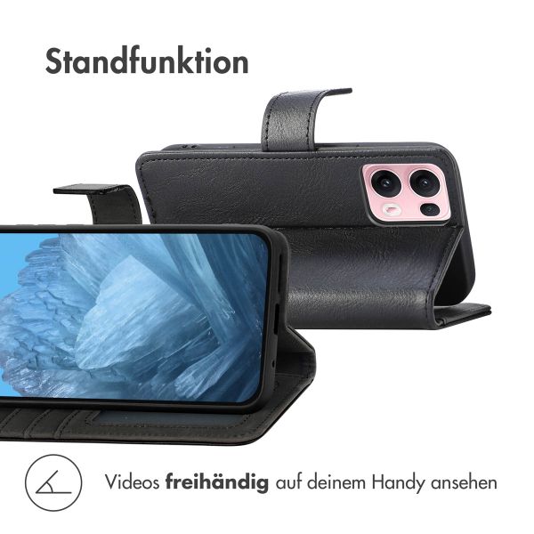 imoshion Luxuriöse Klapphülle Oppo Reno 13 Pro - Schwarz