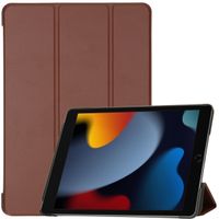 imoshion Trifold Klapphülle für das iPad 9 (2021) 10.2 Zoll / iPad 8 (2020) 10.2 Zoll / iPad 7 (2019) 10.2 Zoll - Braun