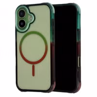 Gradient MagSafe Back Cover Apple iPhone 17 - Grün / Braun