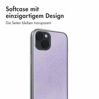 imoshion Design Hülle iPhone 14 - topo_lilac