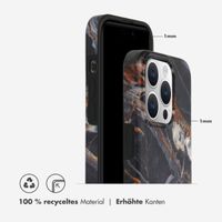 Selencia Aurora Fashion Back Case Apple iPhone 15 Pro - Onyx Black Marble