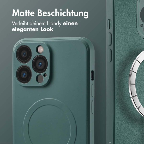 imoshion Color Back Cover mit MagSafe Apple iPhone 13 Pro Max - Dunkelgrün