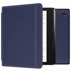 imoshion Slim Hard Case Klapphülle Kobo Sage / Tolino Epos 3 - Dunkelblau