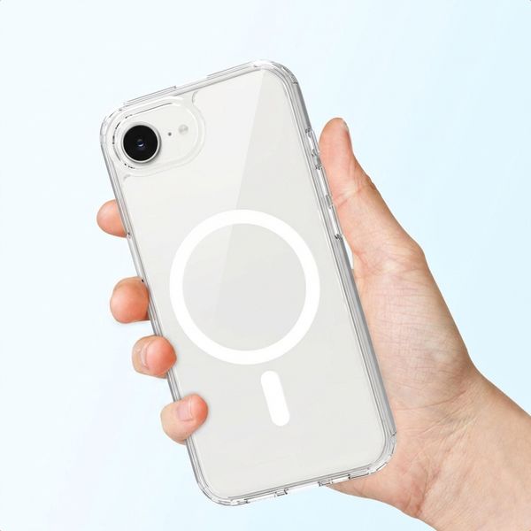 Accezz Xtreme Impact Backcover mit MagSafe Apple iPhone 17e / 16e - Transparent