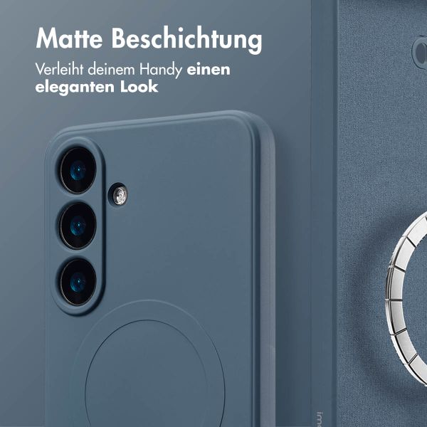 imoshion Color Back Cover mit MagSafe für das Samsung Galaxy S25 Plus - Dunkelblau