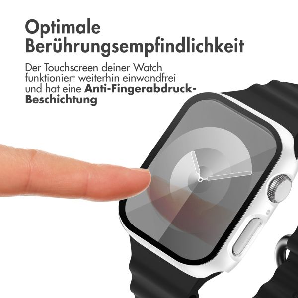 imoshion Full Cover Hard Case Apple Watch 7 / 8 / 9 - 41 mm - Weiß