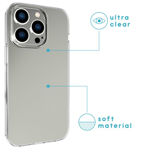imoshion Gel Case für das Apple iPhone 14 Pro - Transparent