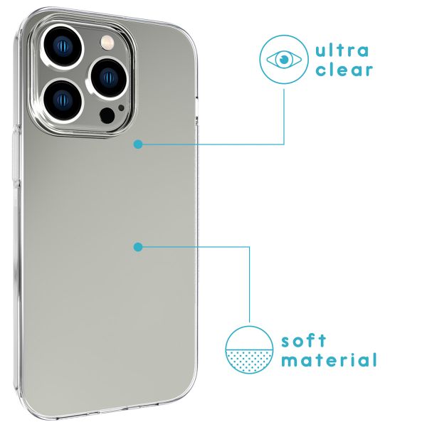 imoshion Gel Case für das iPhone 14 Pro - Transparent 