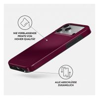 Burga Tough Back Cover MagSafe Apple iPhone 18 Pro Max - Dark Cherry