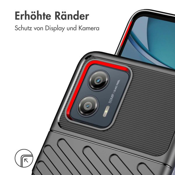 imoshion Thunder Backcover für das Motorola Moto G53 - Schwarz