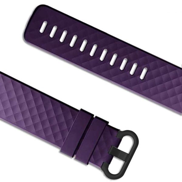 imoshion Silikonband für das  Fitbit Charge 3 / 4 - Violett