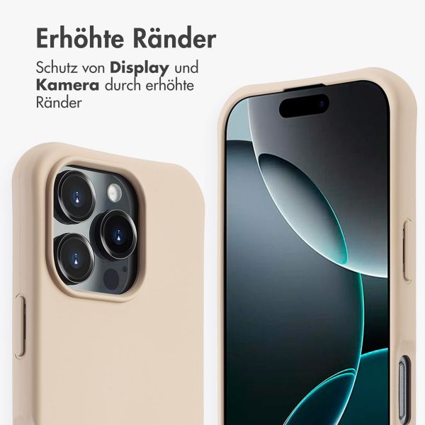 imoshion Color Backcover mit abtrennbarem Band MagSafe für das Apple iPhone 16 Pro - Nude