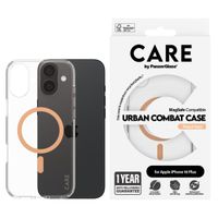 CARE by PanzerGlass Urban Combat Case MagSafe Apple iPhone 16 Plus - Peachy