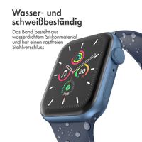 imoshion Silikonband⁺ für die Apple Watch Series 1 bis 10 / SE / Ultra (2) (44/45/46/49 mm) - Midnight - Größe M/L