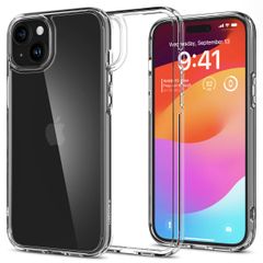 Spigen Ultra Hybrid™ Case für das Apple iPhone 15 - Crystal Clear