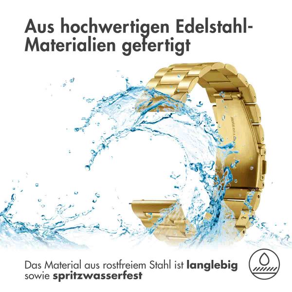 imoshion Edelstahlarmband für das Fitbit Versa 2 / Versa Lite - Gold