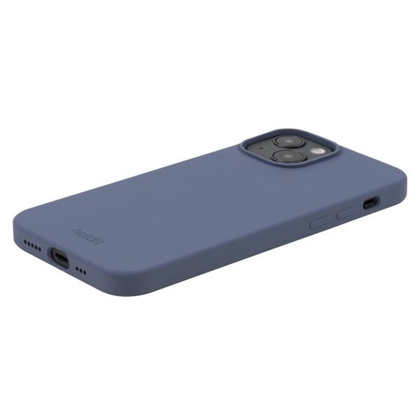 Holdit Silicone Case Apple iPhone 14 / 13 - Pacific Blue