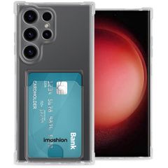 imoshion Soft Case Back Cover mit Kartenfach Samsung Galaxy S24 Ultra - Transparent