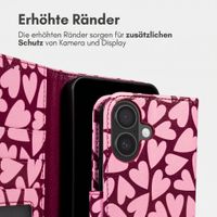 imoshion Design Klapphülle Apple iPhone 16 - Hearty Blush