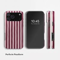 Selencia Vivid Rückabdeckung mit MagSafe Apple iPhone 18 Pro Max / 17 Pro Max - Bonbon Stripe Raspberry