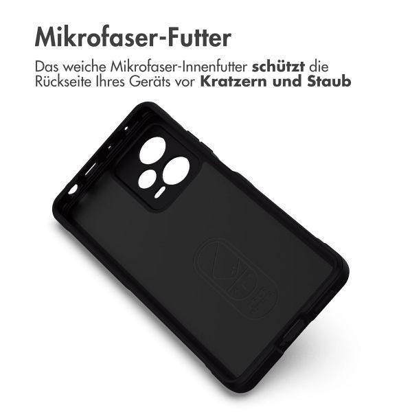 imoshion EasyGrip Backcover Xiaomi Redmi Note 12 Pro Plus - Schwarz