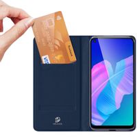 Dux Ducis Slim TPU Klapphülle Dunkelblau für das Huawei P40 Lite E