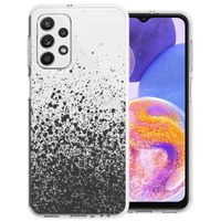 imoshion Design Hülle für das Samsung Galaxy A23 (5G) - Splatter Black