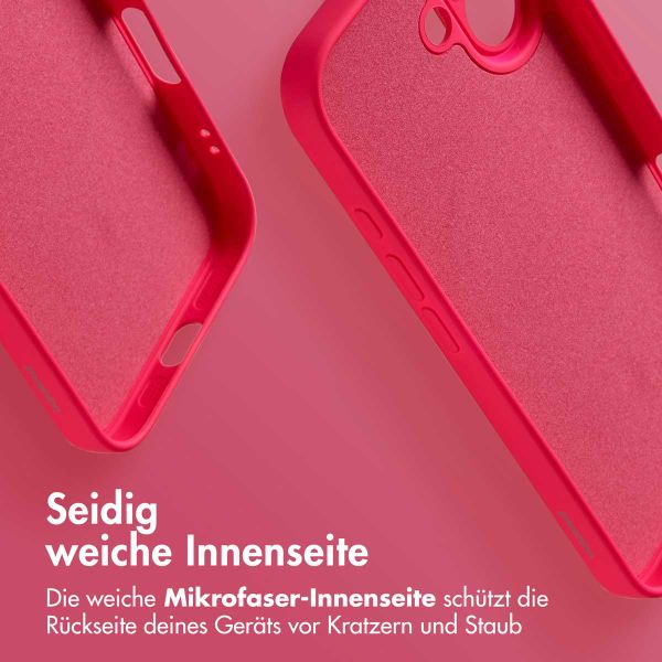 imoshion Color Back Cover mit MagSafe Apple iPhone 16 - Neon Pink