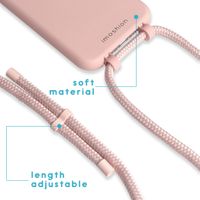 imoshion Color Backcover mit abtrennbarem Band Apple iPhone SE (2022 / 2020) / 8 / 7 - Rosa